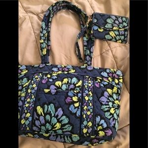 Vera Bradley handbag with matching wallet